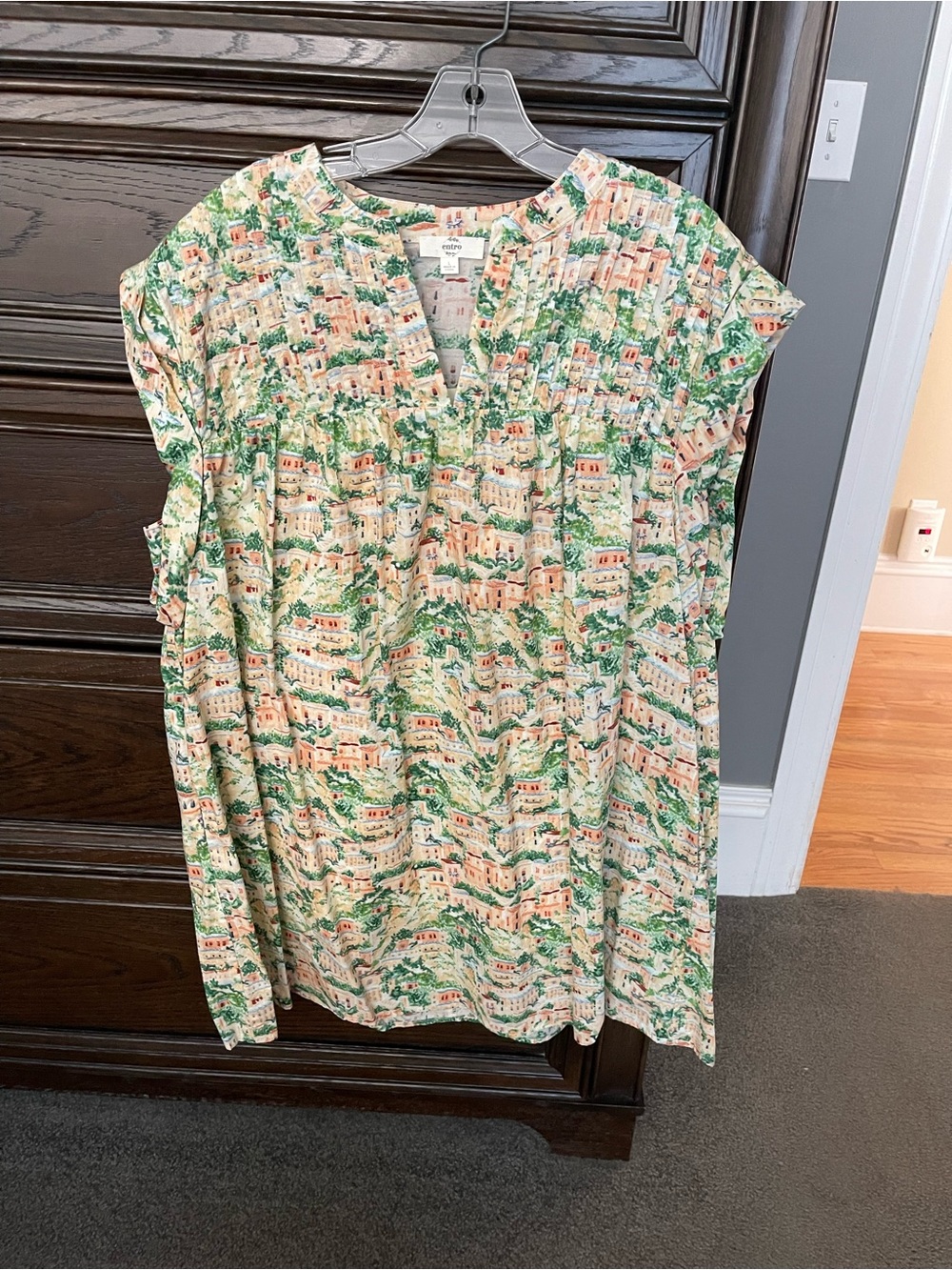 entro v neck women’s dress